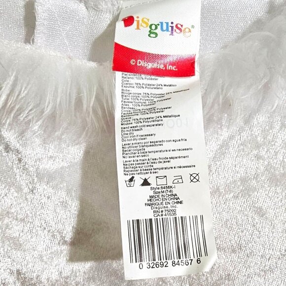 Heavenly Devil Costume Naughty Nice Angel Dress Wings Halo Tail Halloween Girl M - Picture 8 of 9